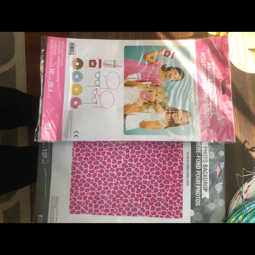 Photo booth donut themed